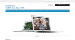Desktop Screenshot of datachips.cl